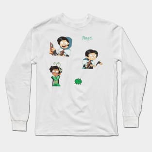 Marcy Sticker Pack Long Sleeve T-Shirt